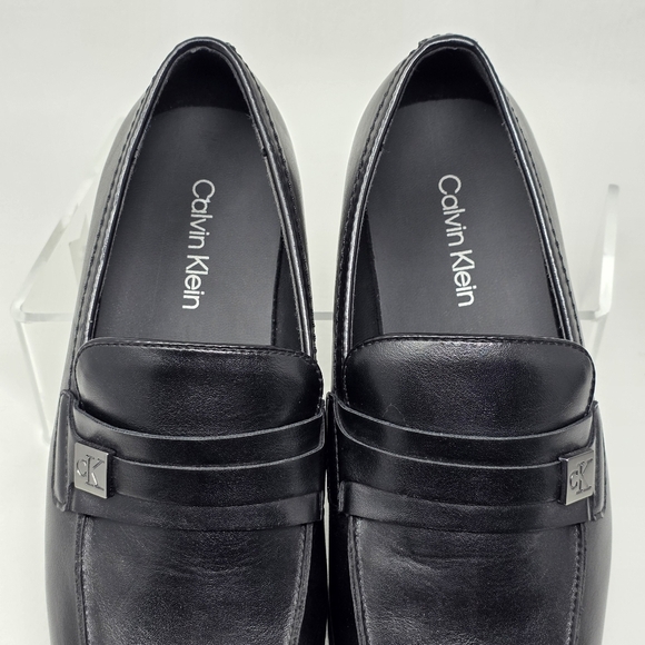 Calvin Klein Men\'s Dress Shoes Obexx Black Loafer CMJIMMON-R Size 7.5 New main image 8